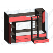 Двухъярусная кровать Миннеаполис Fmebel