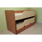Двухъярусная кровать низкая Мемфис Fmebel