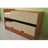 Двухъярусная кровать низкая Мемфис Fmebel