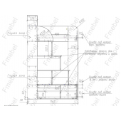 Кровать-чердак со столом Инсбрук Fmebel