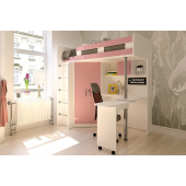 Ліжко-горище зі столом Сан-Дієго Fmebel 80x180