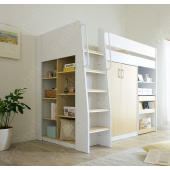 Кровать-чердак со столом Дакота Fmebel 80х190