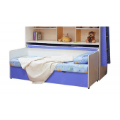 Кровать-чердак со столом Дортмунд Fmebel 70x190