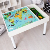 Световой игровой столик Fmebel EK 700 Белый