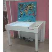 Световой игровой столик Fmebel EK 700 Белый