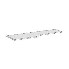 Столешница для стола фигурная (max 2750 мм) (схема) Fmebel стандарт