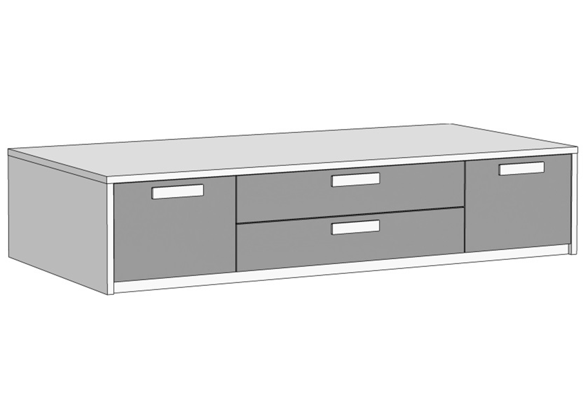 Ліжко-диван з 4 ящиками (схема) 2 Fmebel