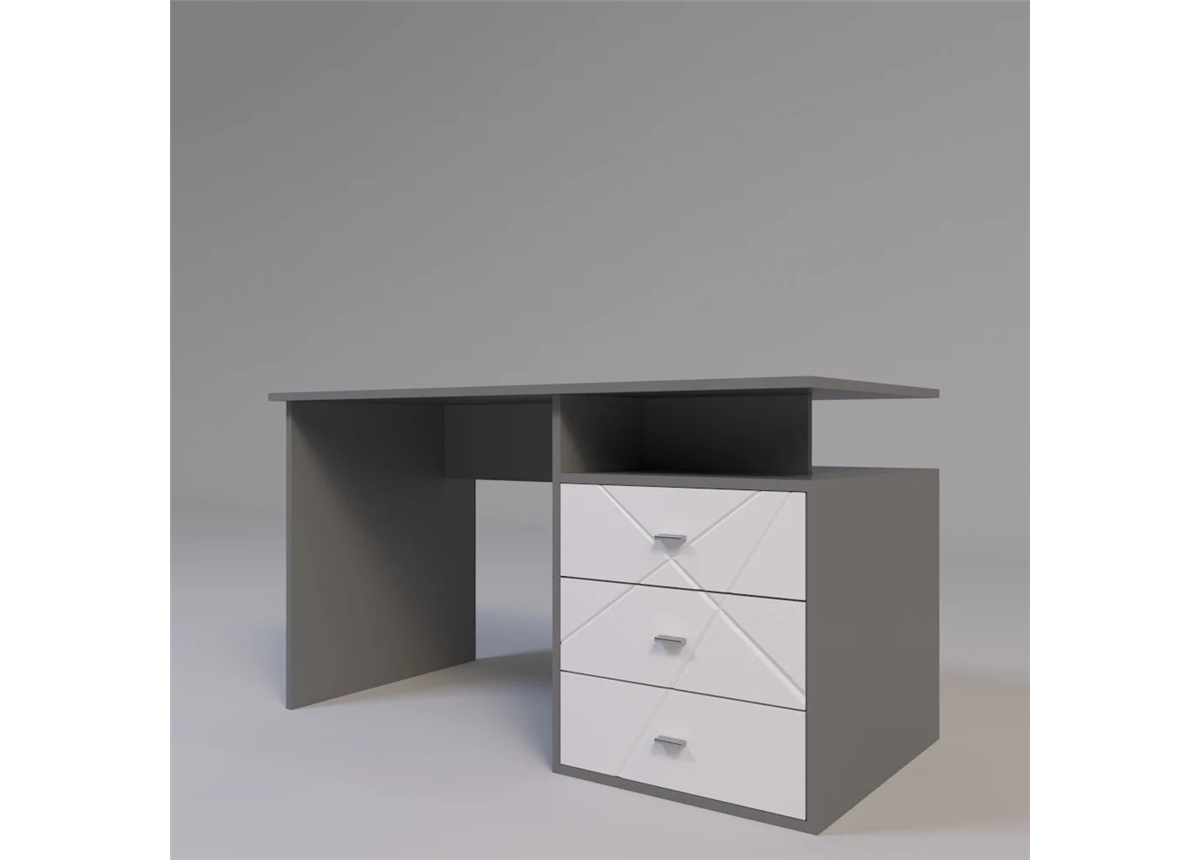 Стіл City X Fmebel 1350х650х740 білий