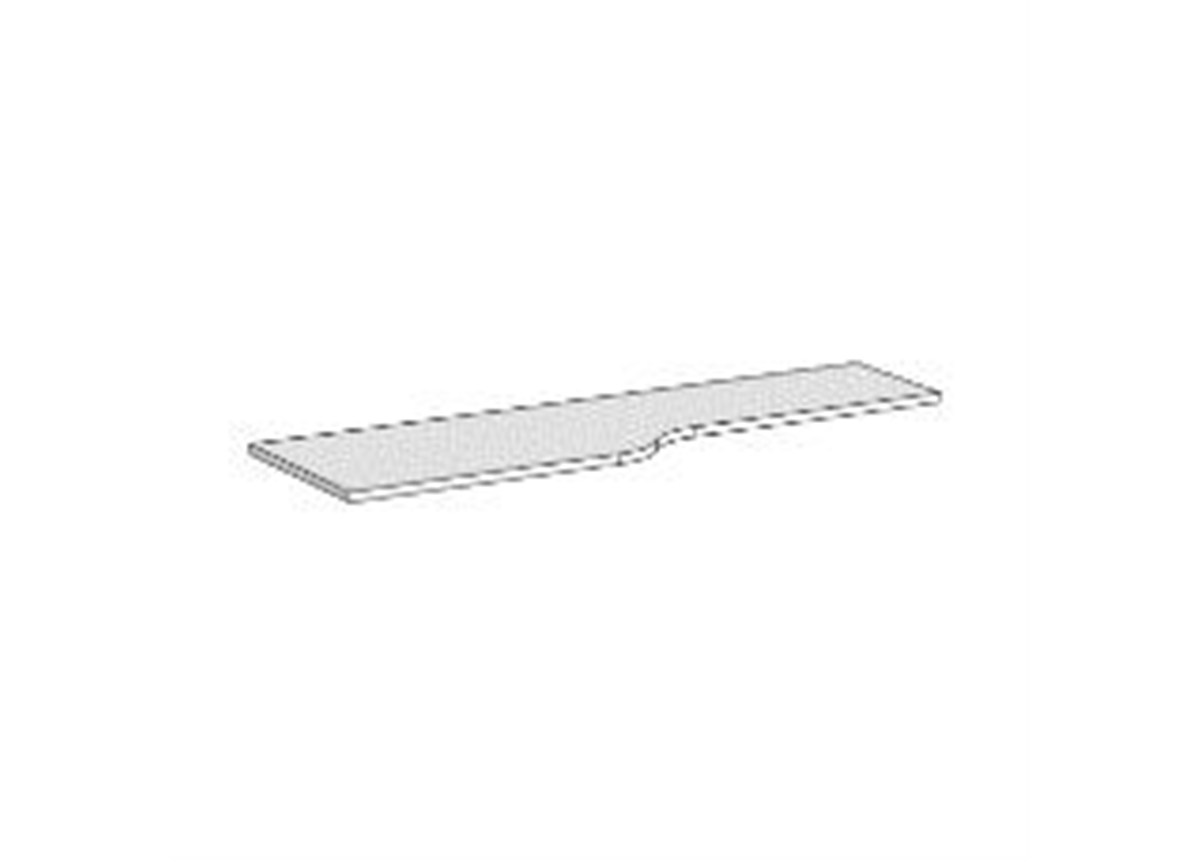 Столешница для стола фигурная (max 2750 мм) (схема) Fmebel люкс