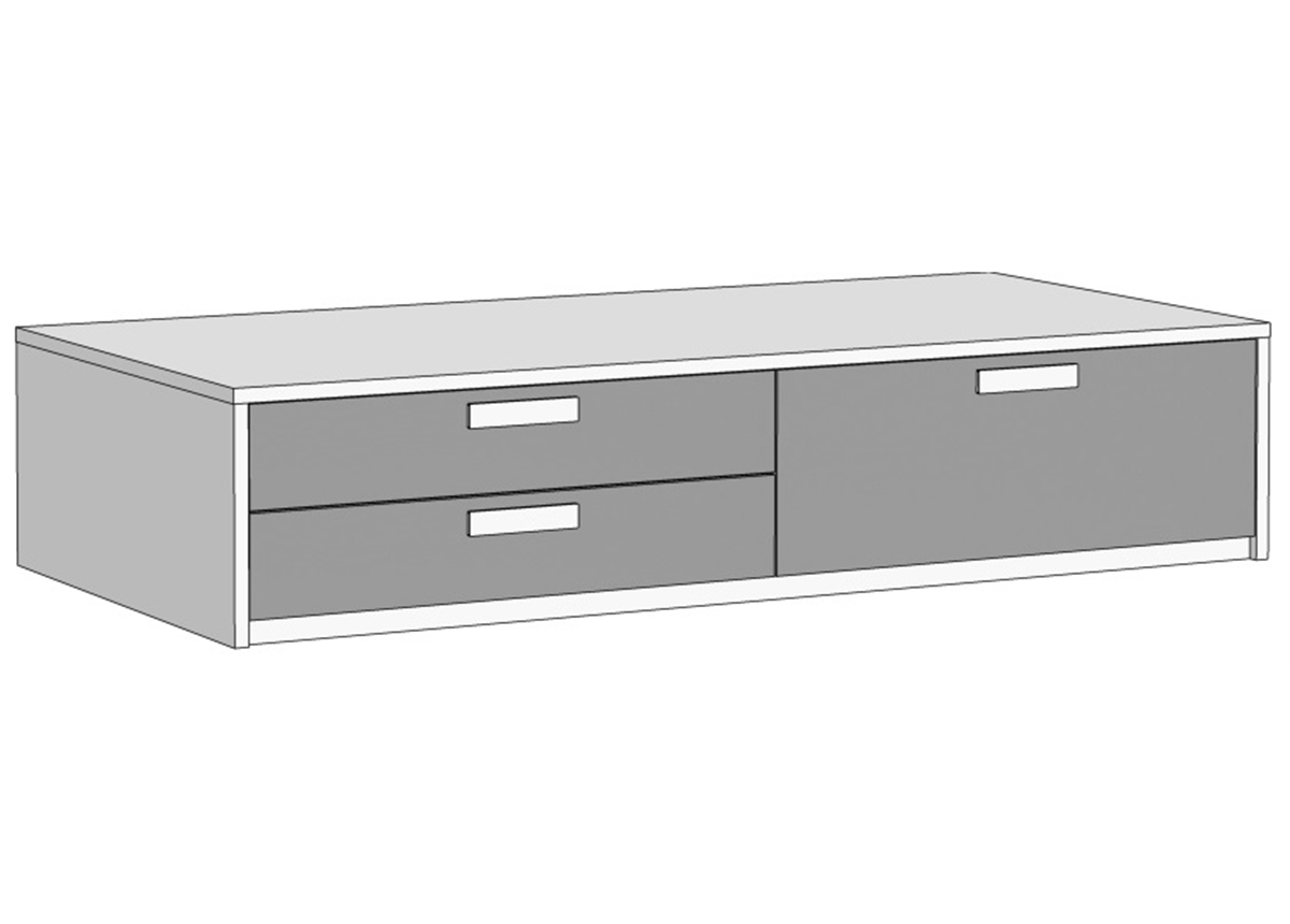Кровать-диван с 3 ящиками (схема) 3 Fmebel элит