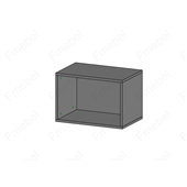 Полка прямоугольная свободной длины, 1м (схема) Fmebel