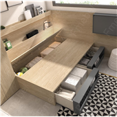 Полиця фасадна для ящиків викочування 1 шт (схема) Fmebel