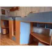 Кровать-чердак Рим Fmebel 80х180