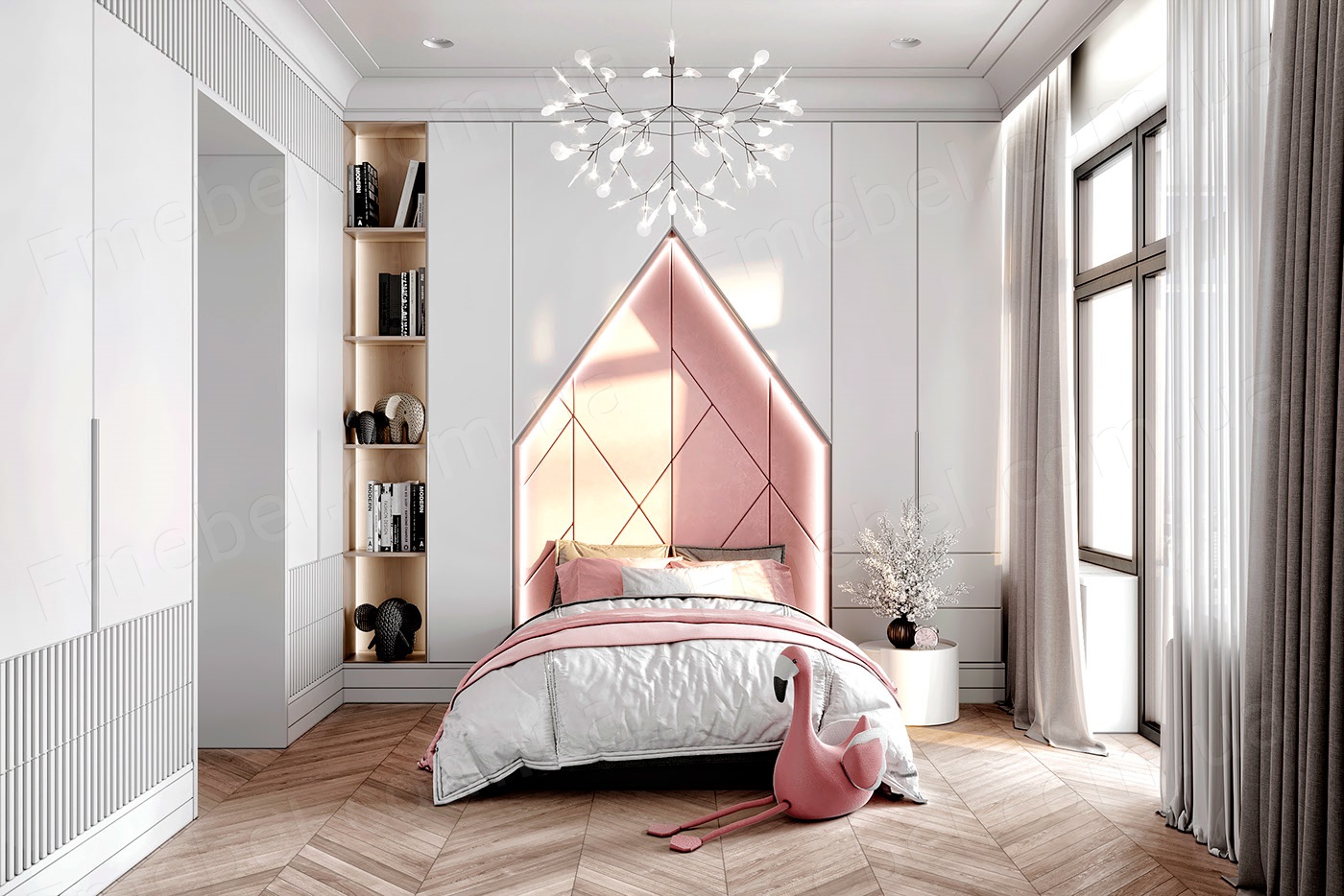 Кімната Princess house Серія Будиночки Fmebel 1 м.п.