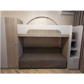 Кровать-чердак с местом под диван Луизиана Fmebel