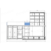 Двоярусне ліжко Берлінгтон Fmebel