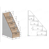Двухъярусная кровать Наура-2 Fmebel