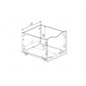 Ліжко Сан-Паулу Fmebel 80x190