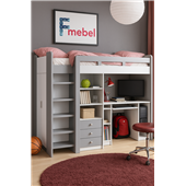 Ліжко-горище зі столом Будапешт Fmebel
