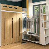 Кровать-чердак с гардеробом Редклифф Fmebel
