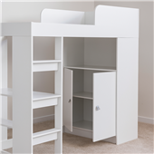 Кровать-чердак со столом Айова Fmebel 80х190 