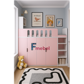 Ліжко-горище з гардеробом Гріффіт Fmebel