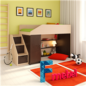 Кровать-чердак Неаполь Fmebel 80х180