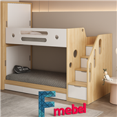Двухъярусная кровать с дополнительным спальным местом Каспи Fmebel