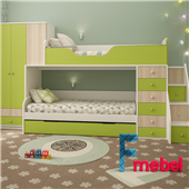 Двоярусне ліжко Берген Fmebel