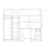 Розпродаж Ліжко-горище зі столом Роттердам Fmebel