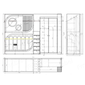 Двухъярусная кровать домик Гранада Fmebel 