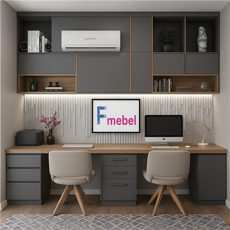 Робоче місце для двох дітей Камаран, ціна за 1 метр