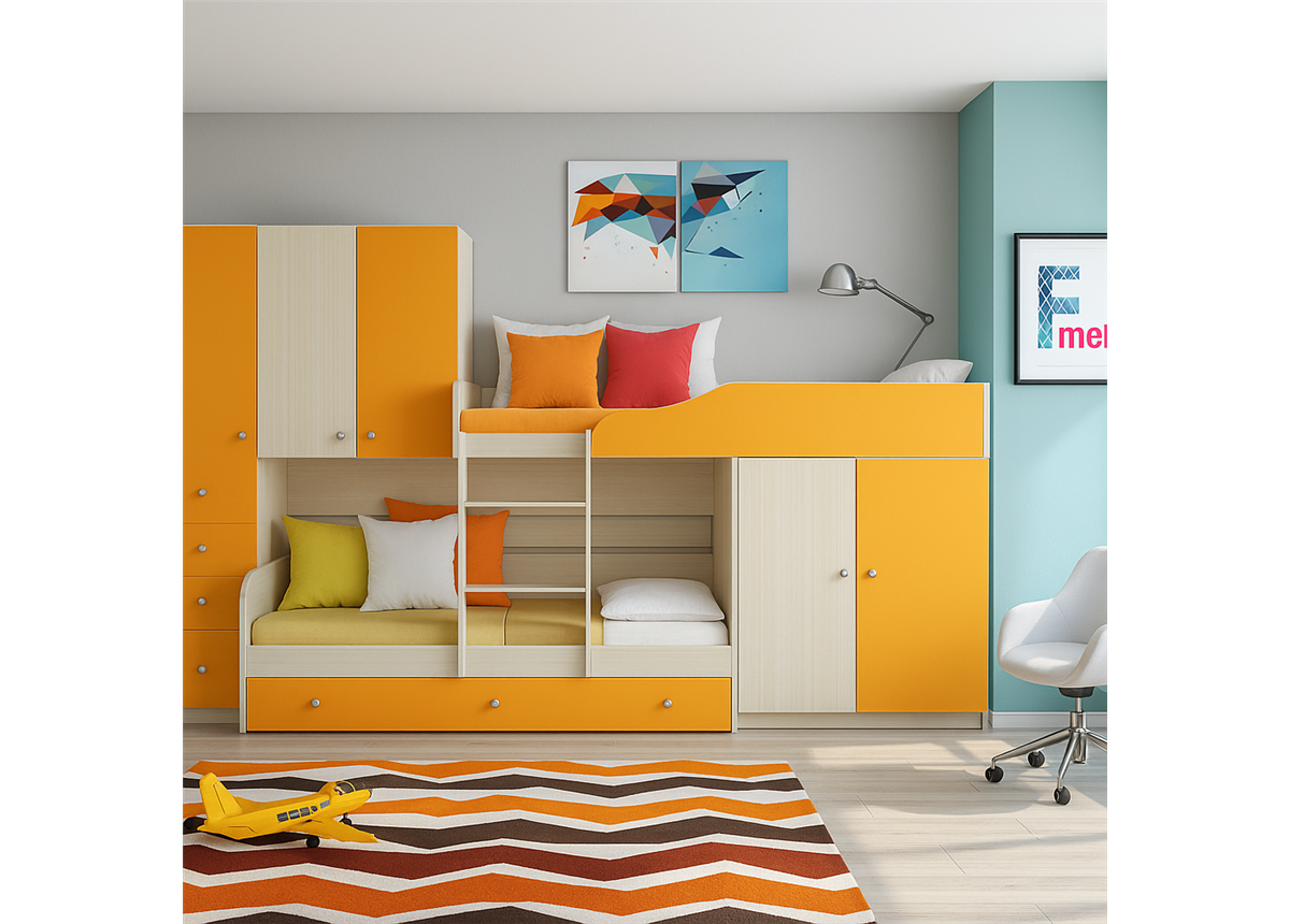 Двухъярусная кровать Брайтон Fmebel