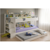 Двухъярусная кровать с дополнительным спальным местом Эдинбург Fmebel