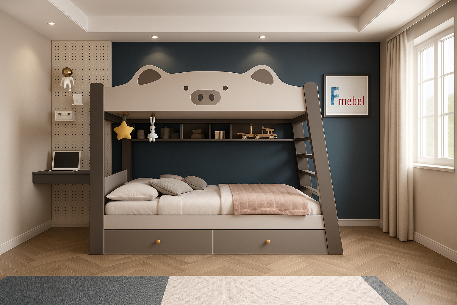Двухъярусная кровать Мелтон Fmebel