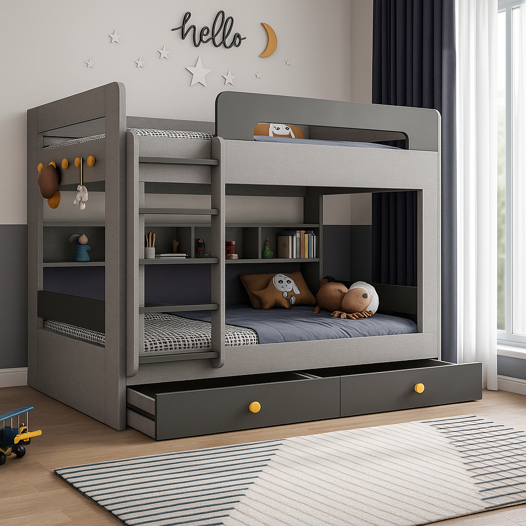Двоярусне ліжко Басселтон Fmebel