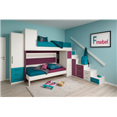 Двухъярусная кровать Небраска Fmebel