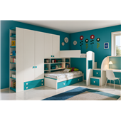 Двухъярусная кровать Орегон Fmebel 80x190