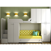 Двухъярусная кровать Филадельфия Fmebel