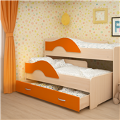 Двоярусне ліжко Саванна Fmebel 80x160