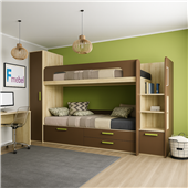 Двухъярусная кровать Джерба Fmebel 90x200