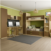 Двухъярусная кровать Джерба Fmebel 90x200