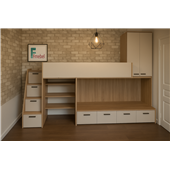 Двоярусне ліжко Берлінгтон Fmebel