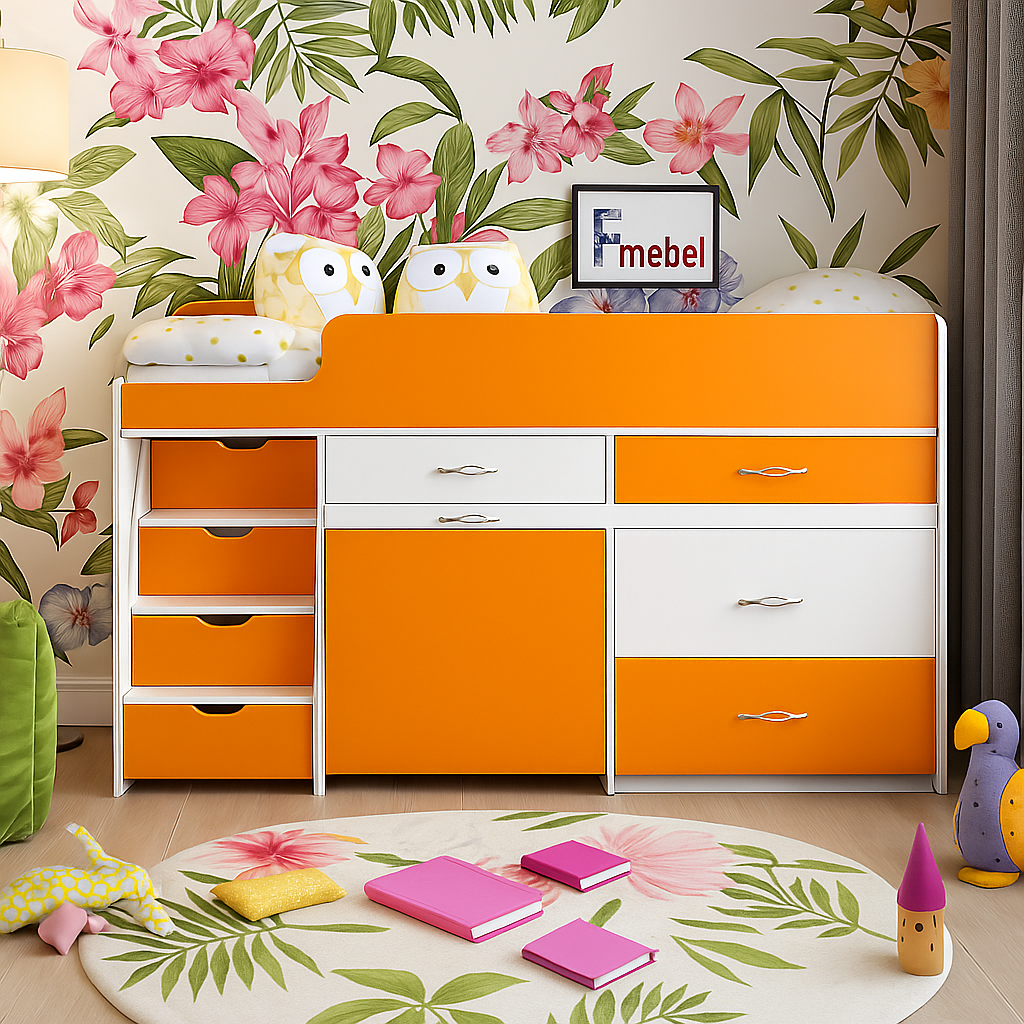 Кровать-чердак Франкфурт Fmebel 70х160