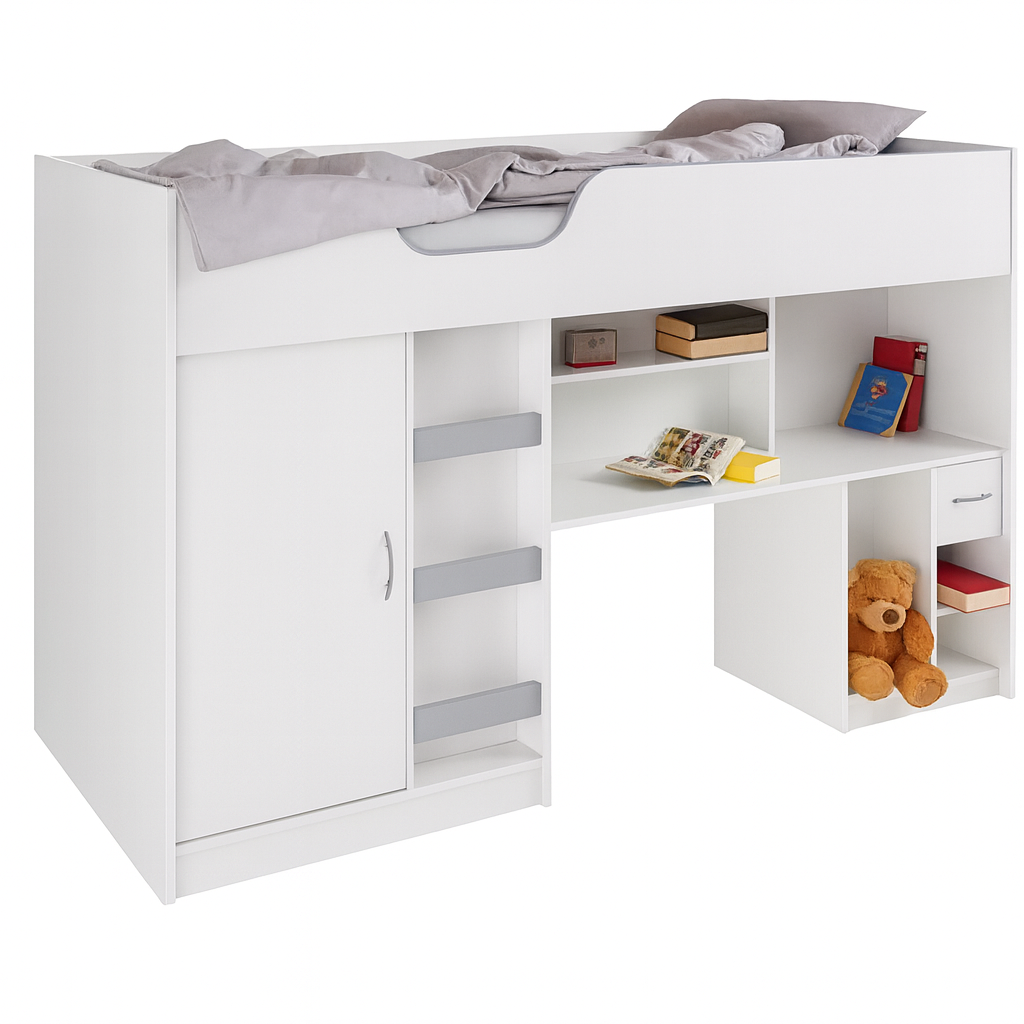 Розпродаж Ліжко-горище зі столом Роттердам Fmebel
