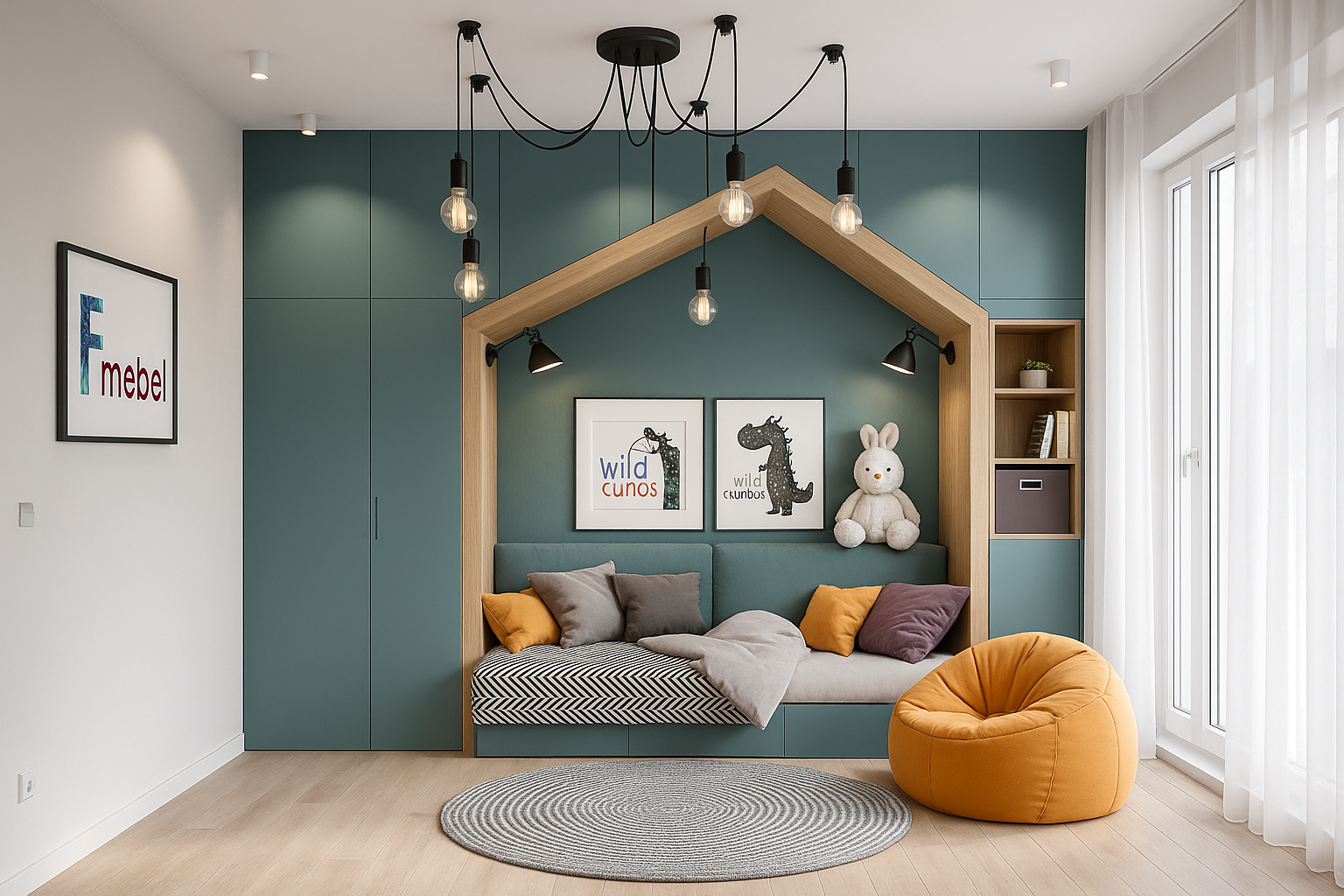 Кімната Lovely House Серія Будиночки Fmebel 1 м.п.