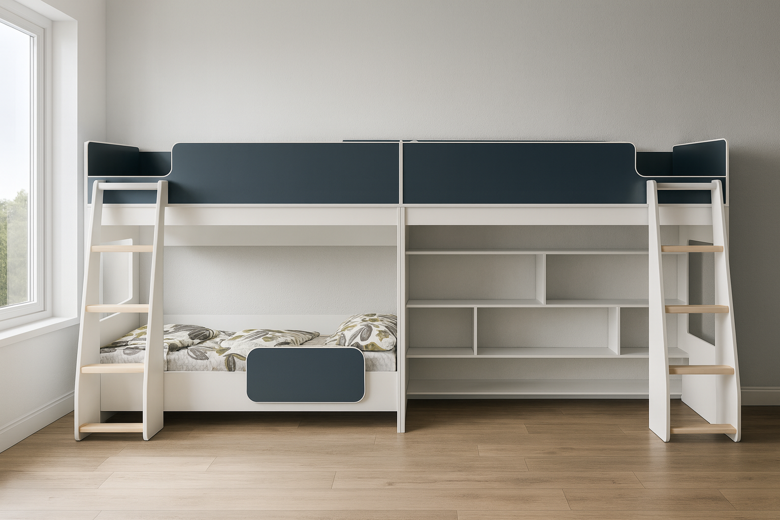 Кровать для троих детей Эль-Пасо Fmebel 80x190