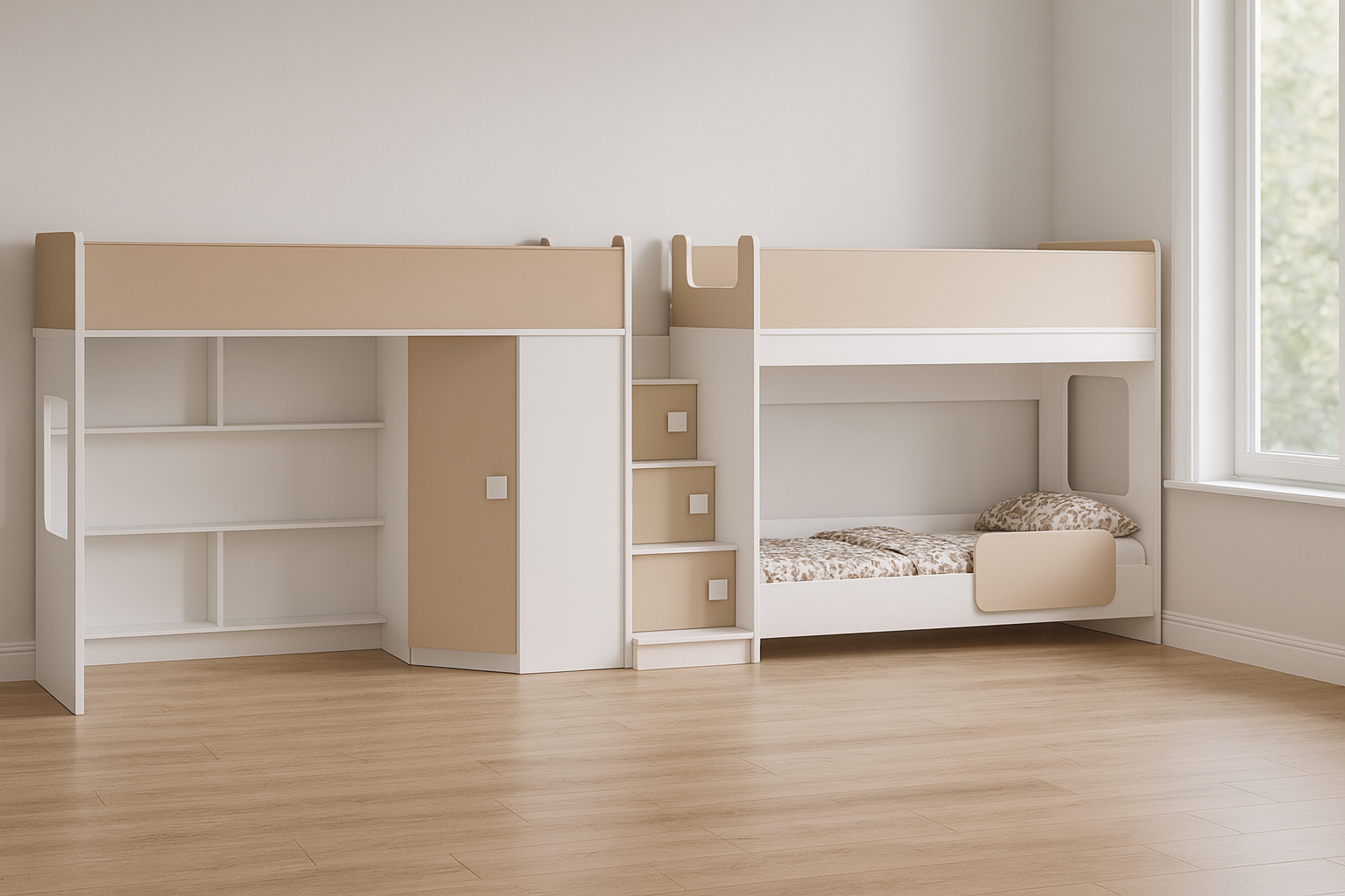 Кровать для троих детей Лексингтон Fmebel 80x190