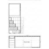 Двухъярусная кровать домик Карловац Fmebel