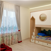 Двухъярусная кровать домик Карловац Fmebel